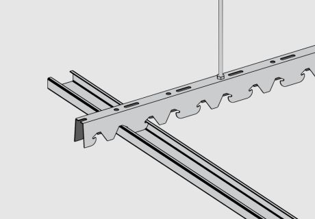 Continuous Suspended ceilings